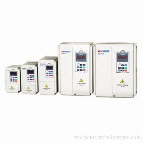 Open loop vector control inverter with LED display
